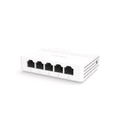 Hikvision DS-3E0505D-E Switch Non Gestito 5 Porte Gigabit 10/100/100 Bianco