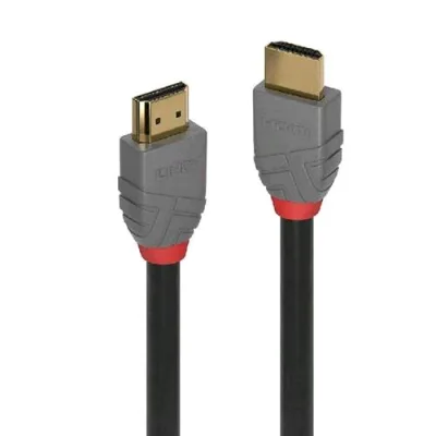 Lindy 36965 Cavo HDMI 4K High Speed Anthra Line 5m Nero Grigio