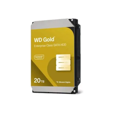 Western Digital Gold WD203KRYZ HDD 20 TB Interno 3.5" SATA 6GB/S Buffer: 512 MB 7.200RPM