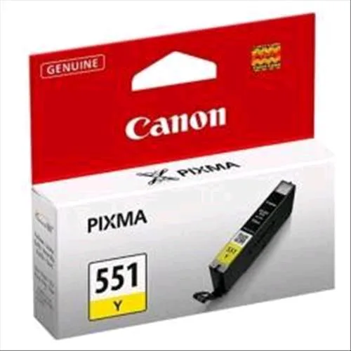 Canon Cli-551 Y Serbatoio Giallo per Stampanti Canon Ink-Jet 7ml (6511B001)