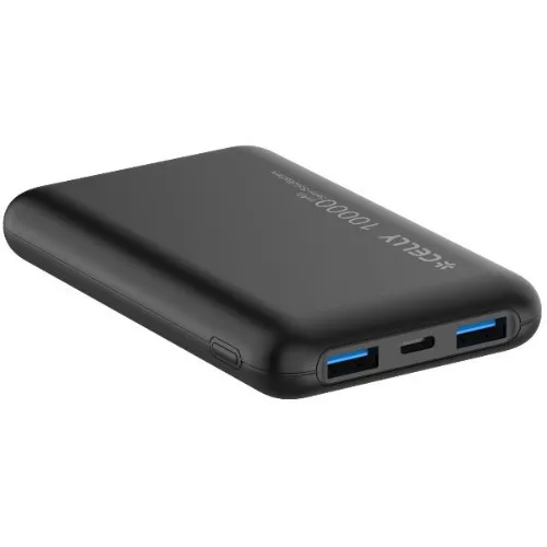 Celly Powerbank Tecnologia Semi Solid State 10.000mAh Nero