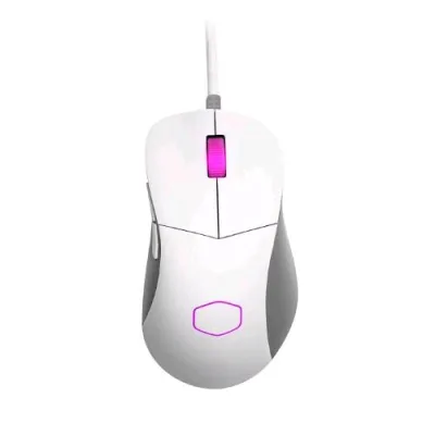 Cooler Master MM730 RGB Mouse Gaming Ottico 16.000 DPI 5 Tasti USB Bianco Grigio