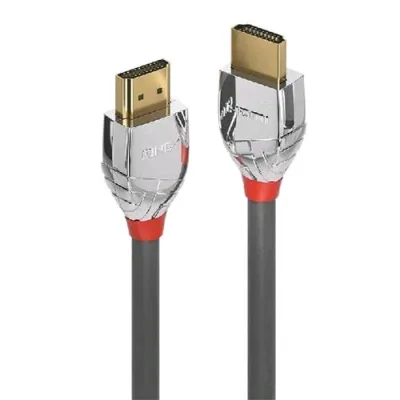Lindy 37871 Cavo HDMI 4K High Speed Cromo Line 1m Grigio Argento