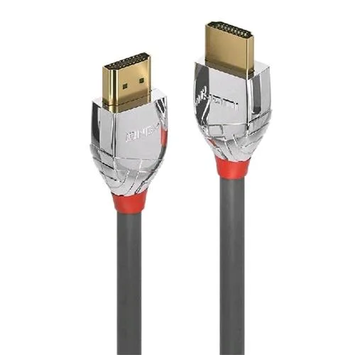 Lindy 37871 Cavo HDMI 4K High Speed Cromo Line 1m Grigio Argento