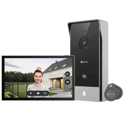 Ezviz HP5 Videocitofono 2 Fili Full HD Monitor Touch 7" Controllo Remoto Wireless Dual Band Audio Bidirezionale Apertura Rfid