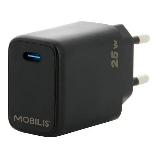 Mobilis Caricabatterie da Rete 25 W 1 x USB-C Nero