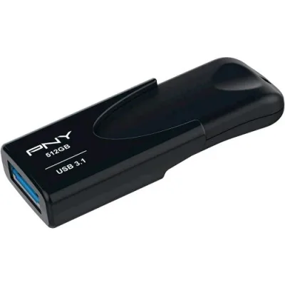 PNY Attache 4 512GB Chiavetta USB 3.1 Gen 1 Black