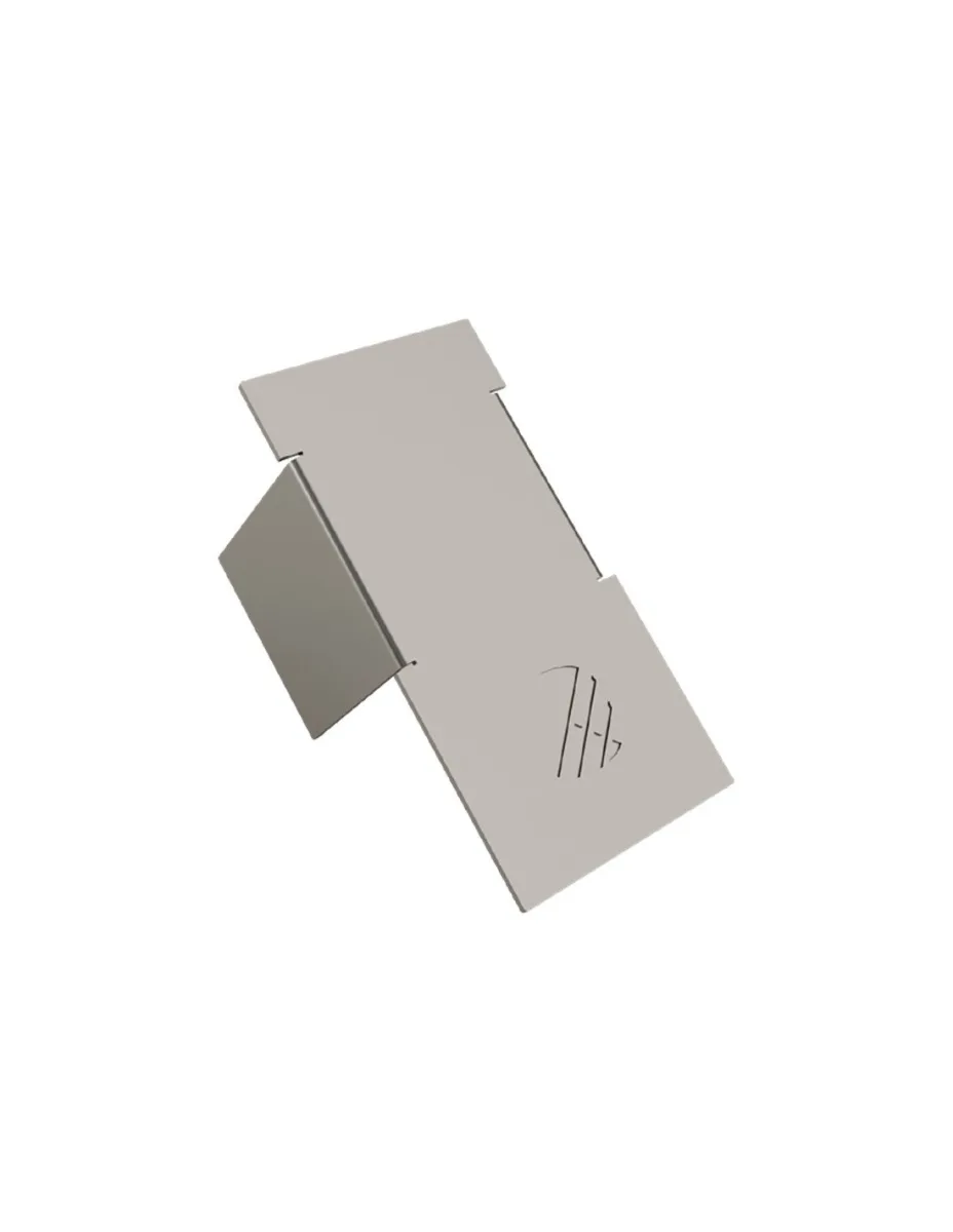 Tappo in acciaio Inox per profilo PRT4689