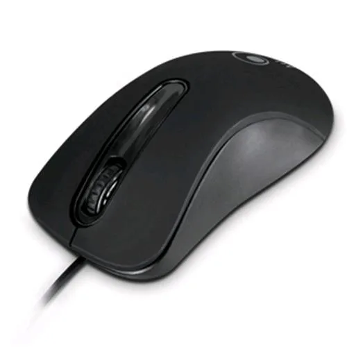 Atlantis Land P009-Optistar-USB Mouse Optistar USB Ottico 3 Tasti con Scroll Colore Nero