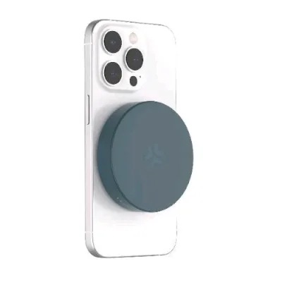 Celly Powerbank Wireless Magnetico 3.000mAh 5 W Magsafe Ring Magnetico Incluso Blu