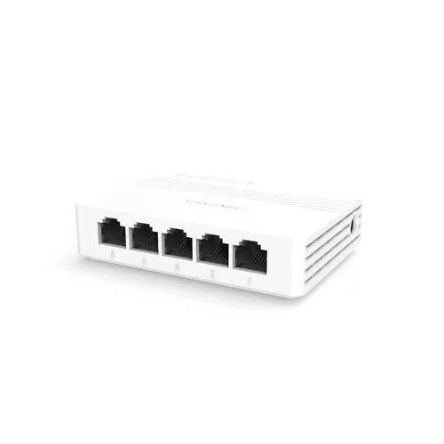 Hikvision DS-3E0508D-E Switch Non Gestito 8 Porte Gigabit 10/100/1000 Bianco