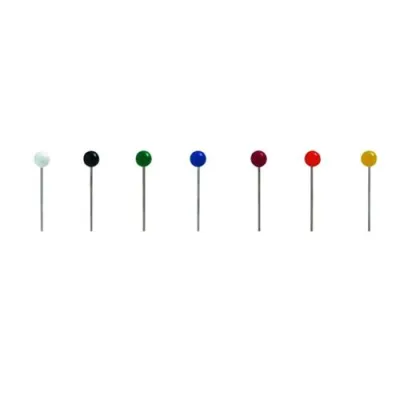 Lebez Spilli in Metallo Diametro 4 mm Gambo 3 cm Col. Assortiti Conf 100 Pz.