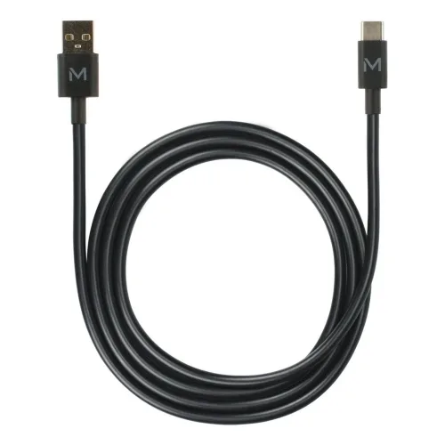 Mobilis Cavo Ricarica da USB-A a USB-C 1 m Nero