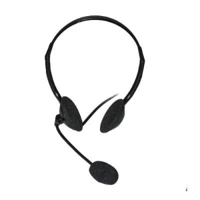 Nilox Cuffia Stereo con Microfono per PC Jack 3.5mm Nero