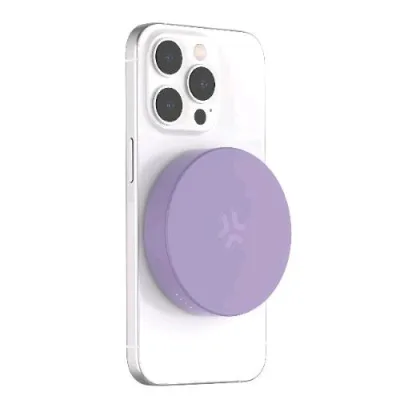Celly Powerbank Wireless Magnetico 3.000mAh 5 W Magsafe Ring Magnetico Incluso Violet