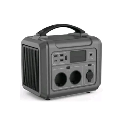 Ezviz PS600 Power Station Portatile 600W Batteria 607WH 14.6V 2XCA 210V/245VAC 3XUSB-A 1XUSB-C 60W Pannello Solare Black
