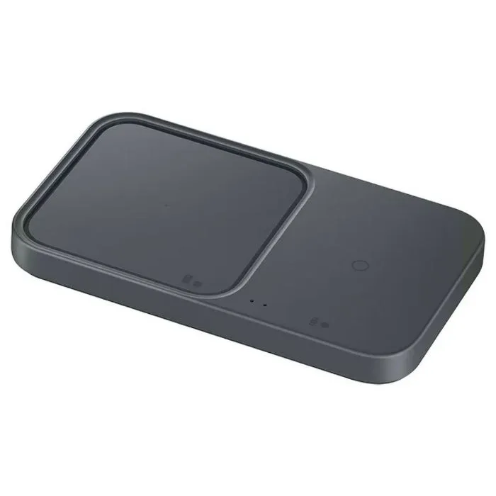 Samsung Ep-P5400 Wireless Charger Duo 15W Fast Charging 2.0 Grigio Scuro