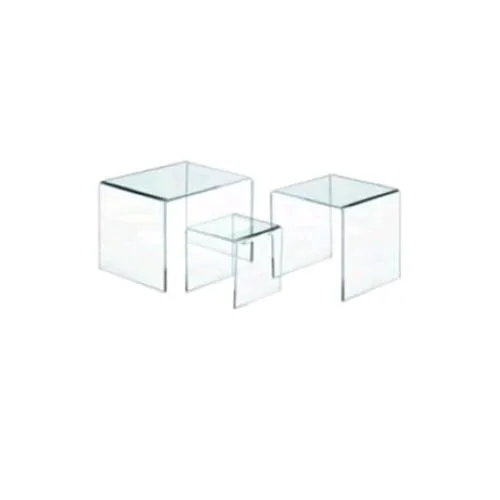 Lebez Supporto in Acrilico 140X140X140 mm Trasparente