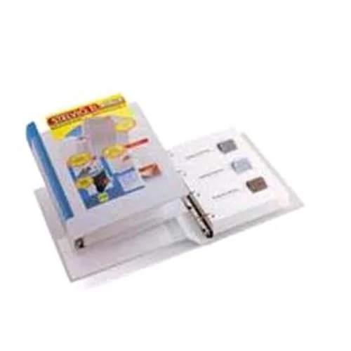 Sei Rota Stelvio Raccoglitore Personalizzabile 4 Anelli a D da 25mm in Colpan 220X300MM Dorso 4.5cm Col. Blu