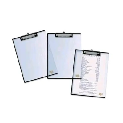 Lebez Tabella Portablocco in PVC 220X330 mm A4 Col.trasparente