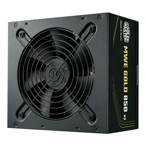 Cooler Master Mwe Gold 850 V3 Alimentatore 850W 80+ Gold Non Modulare ATX 3.1 120mm Nero