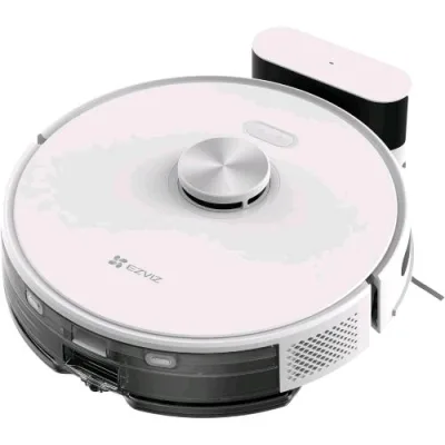 Ezviz RE4 Robot Aspirapolvere Lavapavimenti Potere Aspirante 4.000 Pa Navigazione Intelligente Controllabile da Smartphone White
