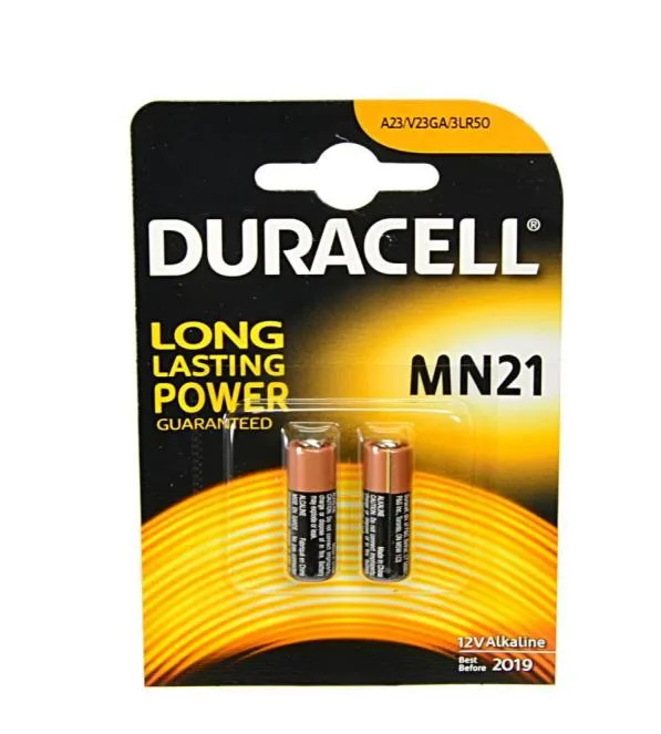 Duracell MN21/23A Security Conf. 2 Pz.