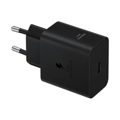 Samsung Ep-T4511XBEGEU Caricabatterie da Rete USB-C 45 W Fast Charging con Cavo Nero