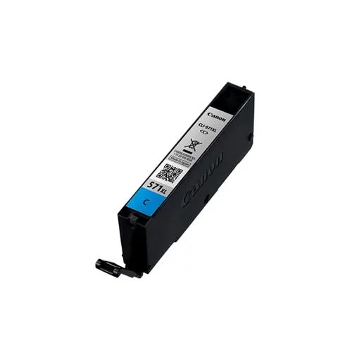 Canon Cli-571C XL Serbatoio XL Ciano per Pixma MG575X-MG685X-MG775X 11ml