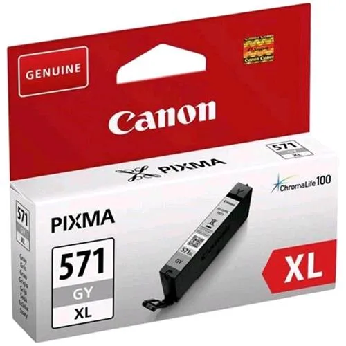 Canon Cli-571GY XL Serbatoio XL Grigio per Pixma MG5750-MG6850-MG7750 11ml