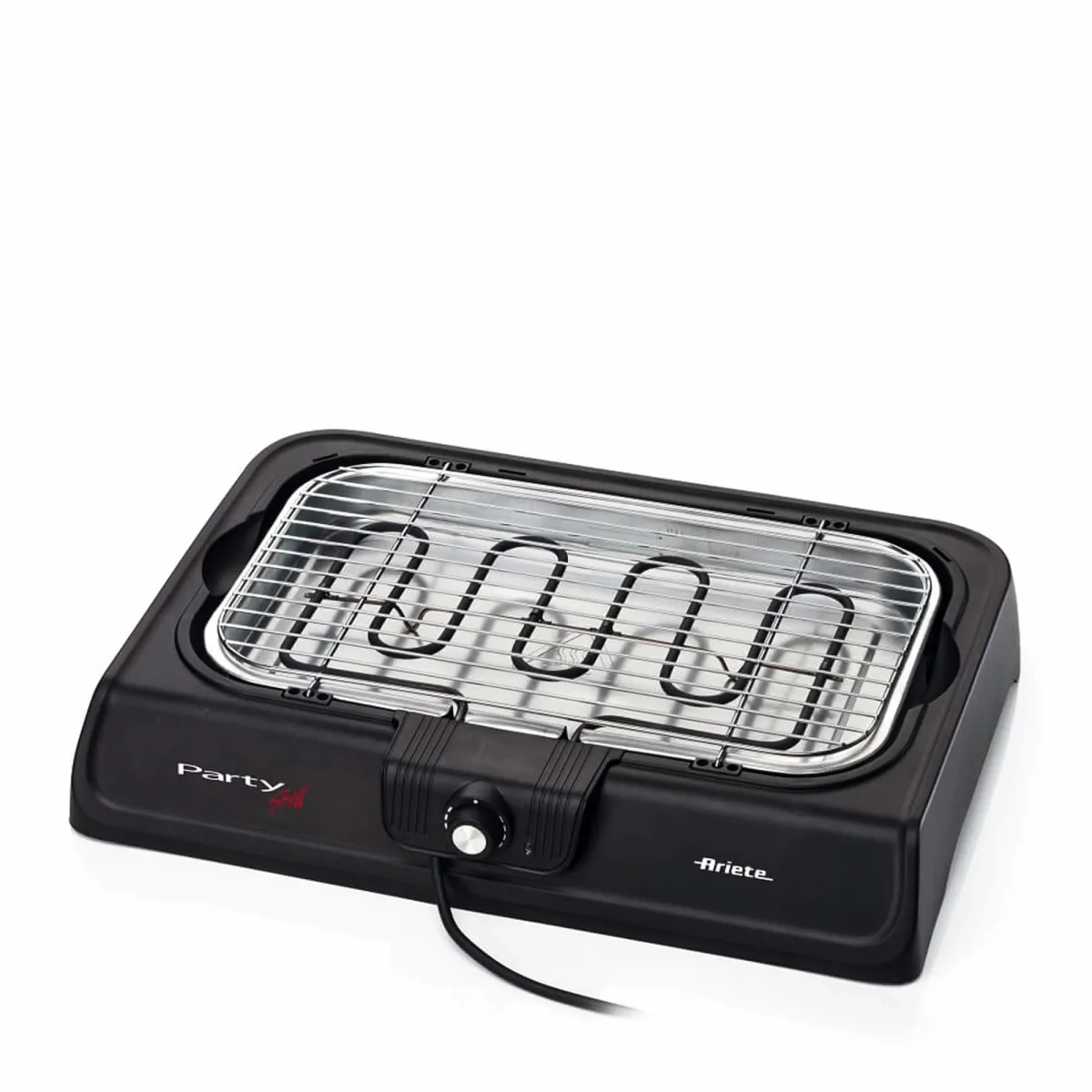 ARIETE PARTY GRILL 2000W BARBECUE 41,5 X 24CM GRIGLIA RIMOVIBILE