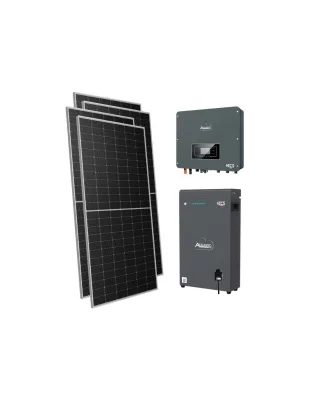 Kit fotovoltaico monofase 7140W inverter 6kW batteria al litio 5.1kWh LV ZSX5000 S Zucchetti