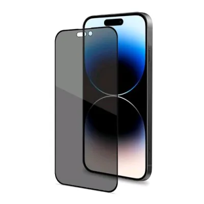 Celly Privacy Full Glass Apple iPHONE 14 Pro Vetro Temperato Privacy 2-Way Black
