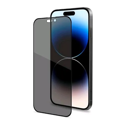 Celly Privacy Full Glass Apple iPHONE 14 Pro Vetro Temperato Privacy 2-Way Black