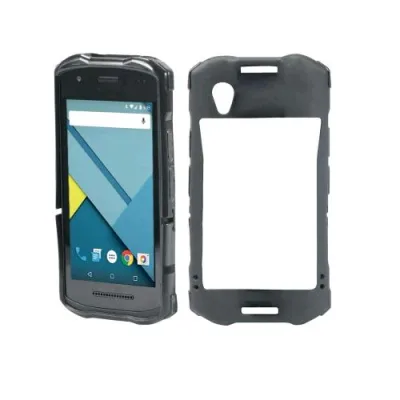 Mobiliscase Protech Pack Zebra TC21/26 Cover in Plastica Nero