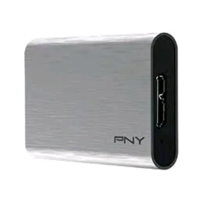 PNY Elite SSD 240GB Esterno USB 3.2 Tipo-C Argento