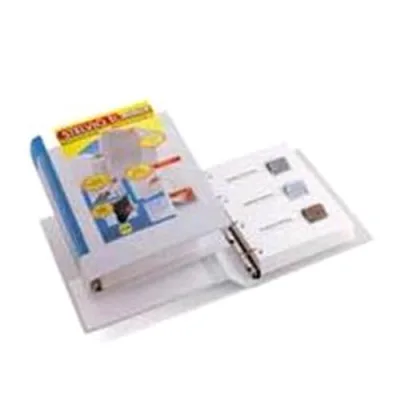 Sei Rota Stelvio Ti Raccoglitore 4 Anelli Tondi 13mm in Colpan 220X300MM Dorso 2.5cm Col. Bianco