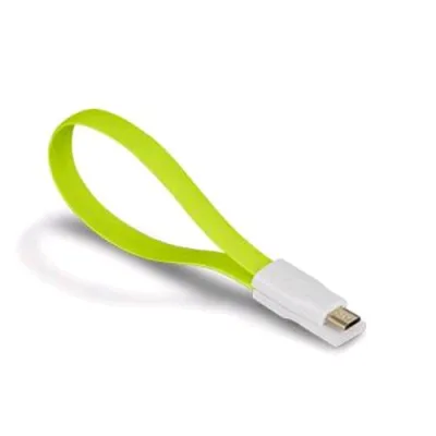 Atlantis Land Smartix Cavo Magnetico USB 2.0 A/Micro B 0.2 m Verde