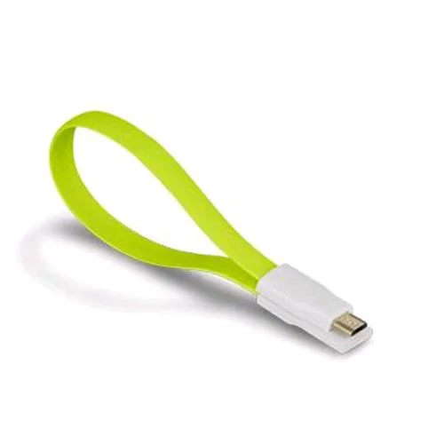 Atlantis Land Smartix Cavo Magnetico USB 2.0 A/Micro B 0.2 m Verde