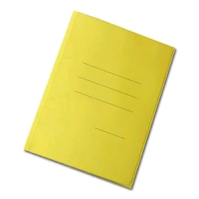 Blasetti Zaffiro Cartellina 3 Lembi in Cartoncino 335X250MM A4 Col. Giallo Conf 50 Pz.
