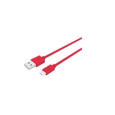 Celly Procompact Cavo Ricarica/Dati 1 x Microusb 1 x USB Tipo a 1 M Rosso
