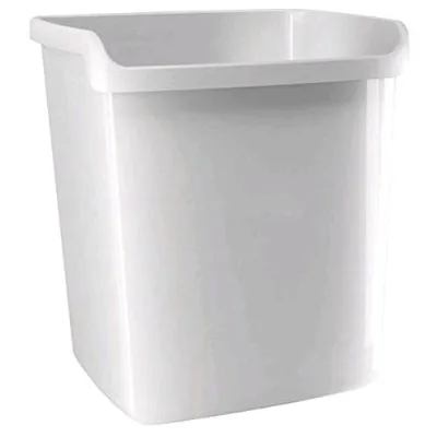 ARDA MY Desk Cestino Bianco Lucido