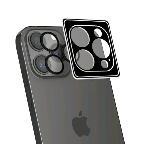 Celly Apple iPHONE 16 Pro - iPHONE 16 Pro Max Cameralens Vetro Protettivo 9H per Proteggere le Fotocamere Posteriori