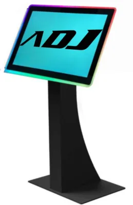 TOTEM STRUTTURA FREESTANDING 2255 REG TILT + MONITOR RGB 281-00001