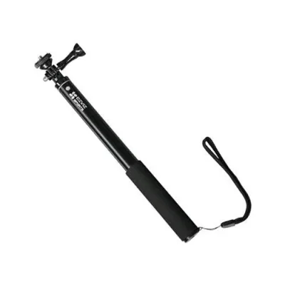 Ezviz S1-Selfiestick Selfie Stick Attacco a Vite 1/4" Lunghezza 28/96 cm Compatibile Sport Cam S1/S5+ Colore Nero