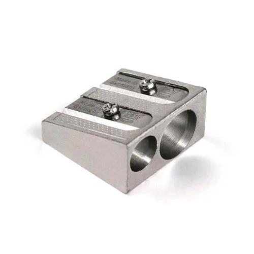 Lebez Temperamatite in Alluminio 2 Fori Conf 20 Pz.