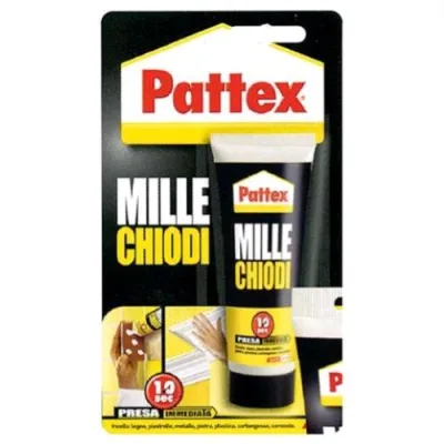 Pattex Millechiodi Forte e Rapido Tubo da 100 g