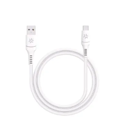Celly PROCOMPACT2 Cavo da USB-A a USB-C Maschio/Maschio 15 W 1 m Bianco
