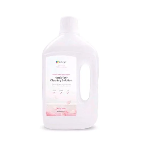 Ezviz Soluzione Detergente per Pavimenti Non Schiumogena per Robot Lavapavimenti Profumo Peonia 1 l