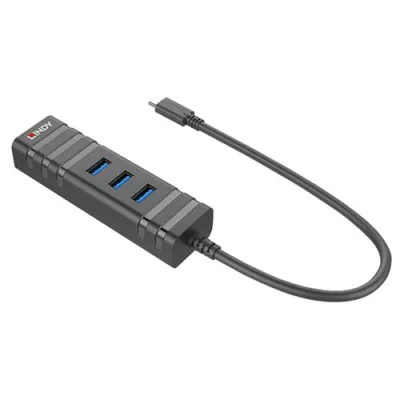 Lindy Hub USB-C 3.1 And Gigabit Ethernet